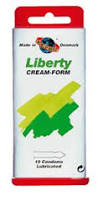 Kondomo.dk Worlds Best Liberty cream form kondomer