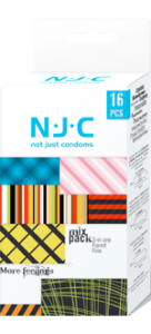Kondomo.dk NJC mix Pakke Kondomer